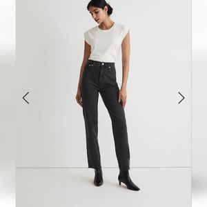 Madewell The Perfect Vintage Straight Jean Jean High Rise